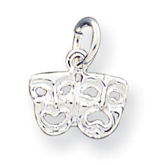 Sterling Silver Comedy/tragedy Charm
