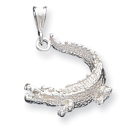 Sterling Silver Alligator Charm