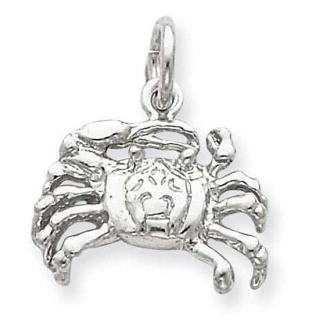 Sterling Silver Crab Charm