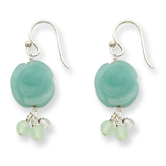 Sterling Silver Amazonite Earrings