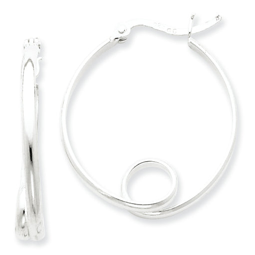 Sterling Silver Hoop Earrings