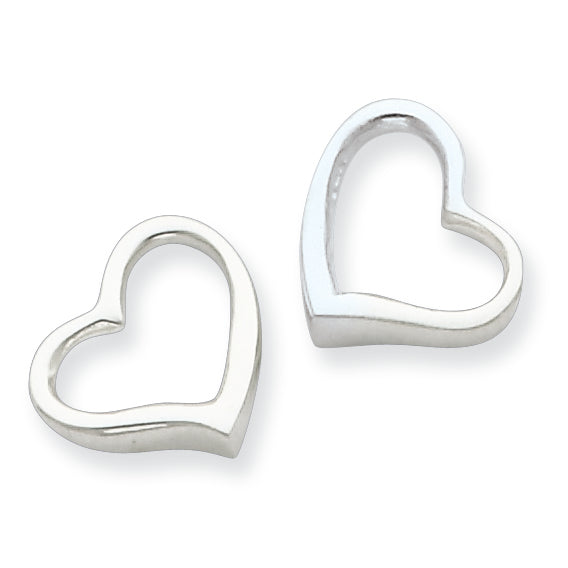 Sterling Silver Heart Earrings