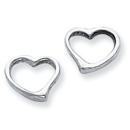 Sterling Silver Heart Earrings