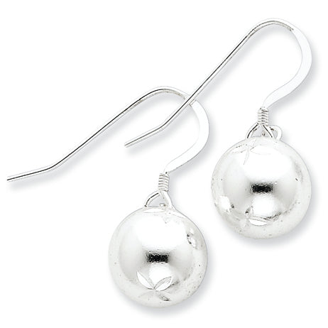 Sterling Silver Ball Earrings