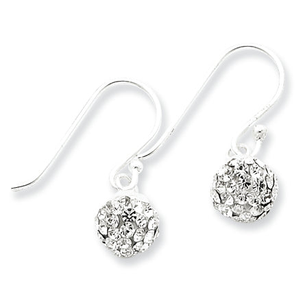 Sterling Silver w/ Swarovski Crystal Earrings