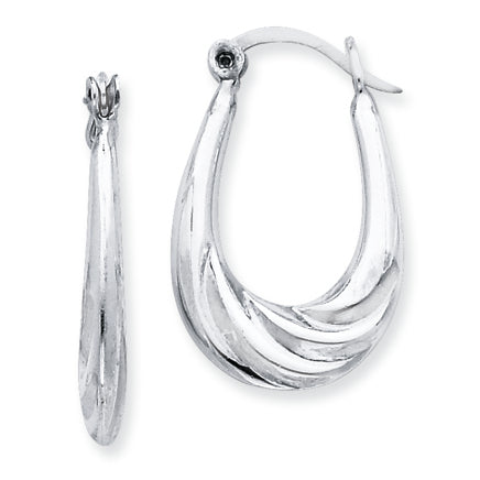 Sterling Silver Classic Hoop Earrings