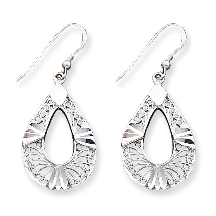 Sterling Silver Filigree Earrings
