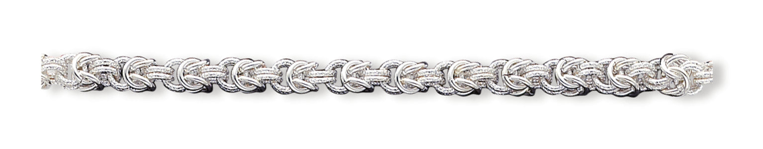 Sterling Silver 8.5inch Polished Toggle Charm Bracelet 8.5 Inches