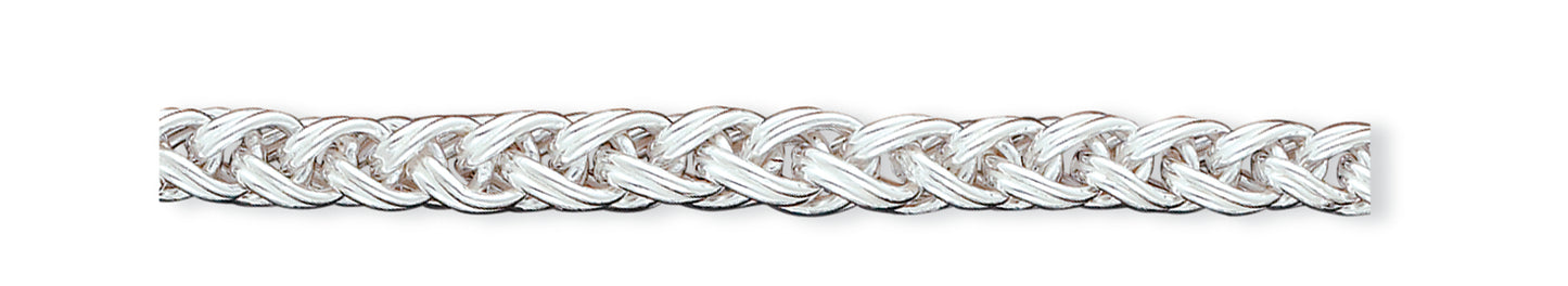 Sterling Silver Fancy Bracelet 7.75 Inches