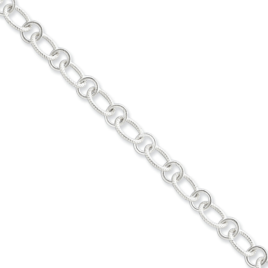 Sterling Silver Bracelet 7.5 Inches