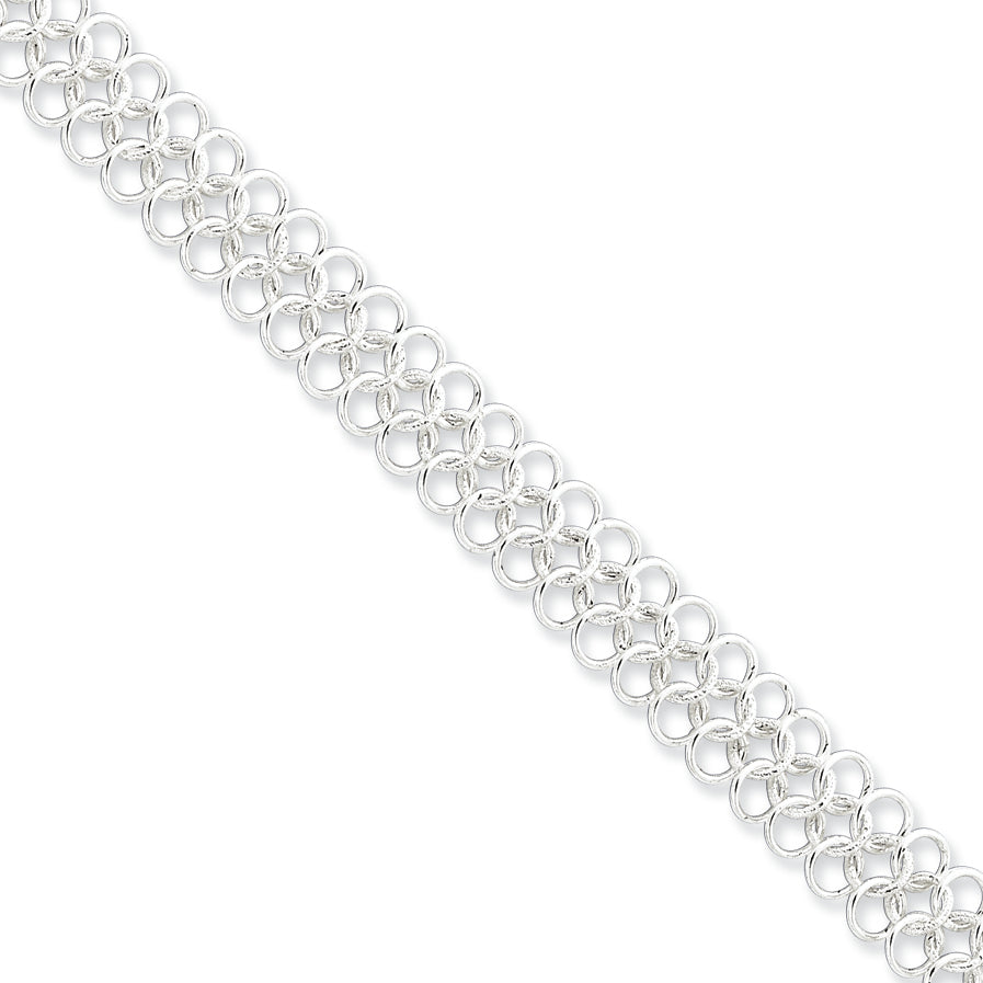 Sterling Silver Bracelet 7.5 Inches
