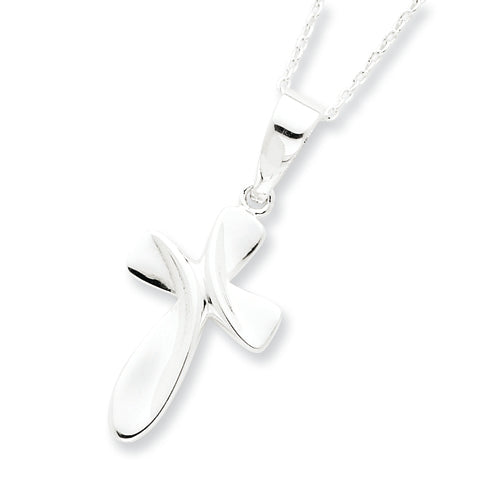 Sterling Silver Cross Necklace