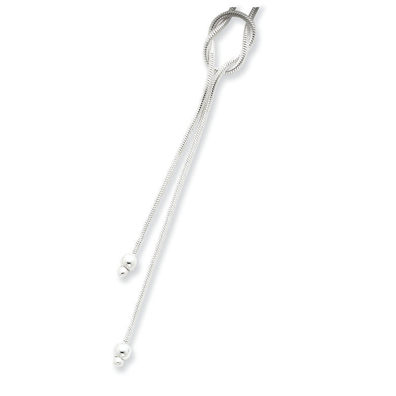 Sterling Silver Beads on 17 Chain Necklace