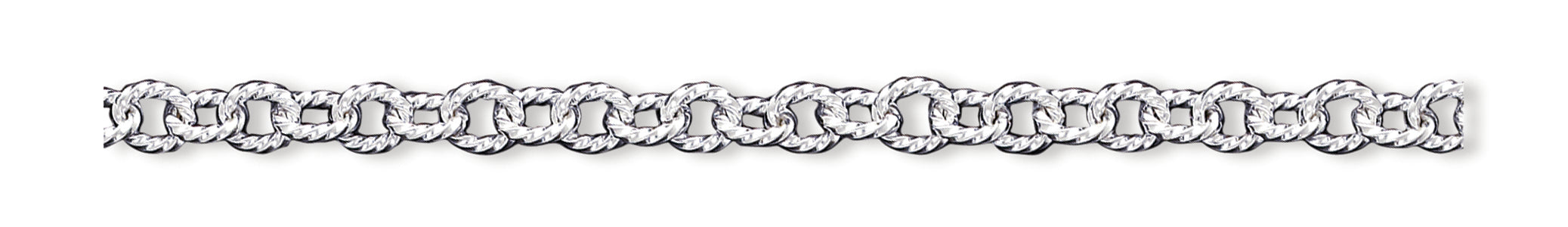 Sterling Silver 7.75inch Polished Fancy Link Toggle Bracelet 7.75 Inches