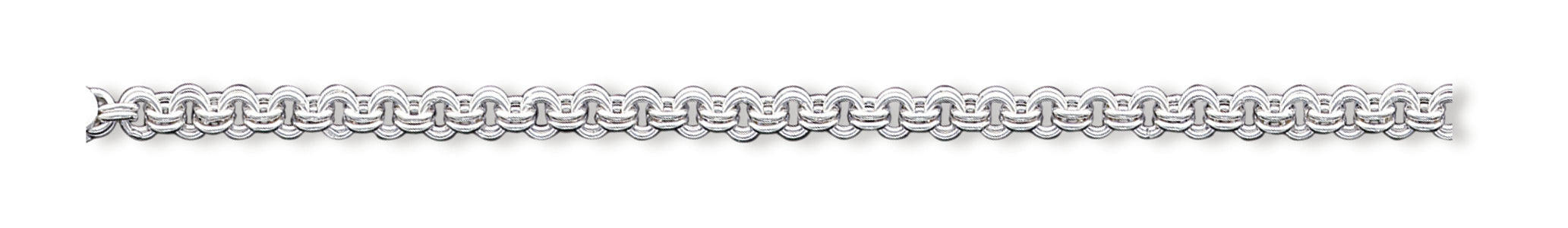 Sterling Silver 8.5inch Fancy Link Bracelet 8.5 Inches