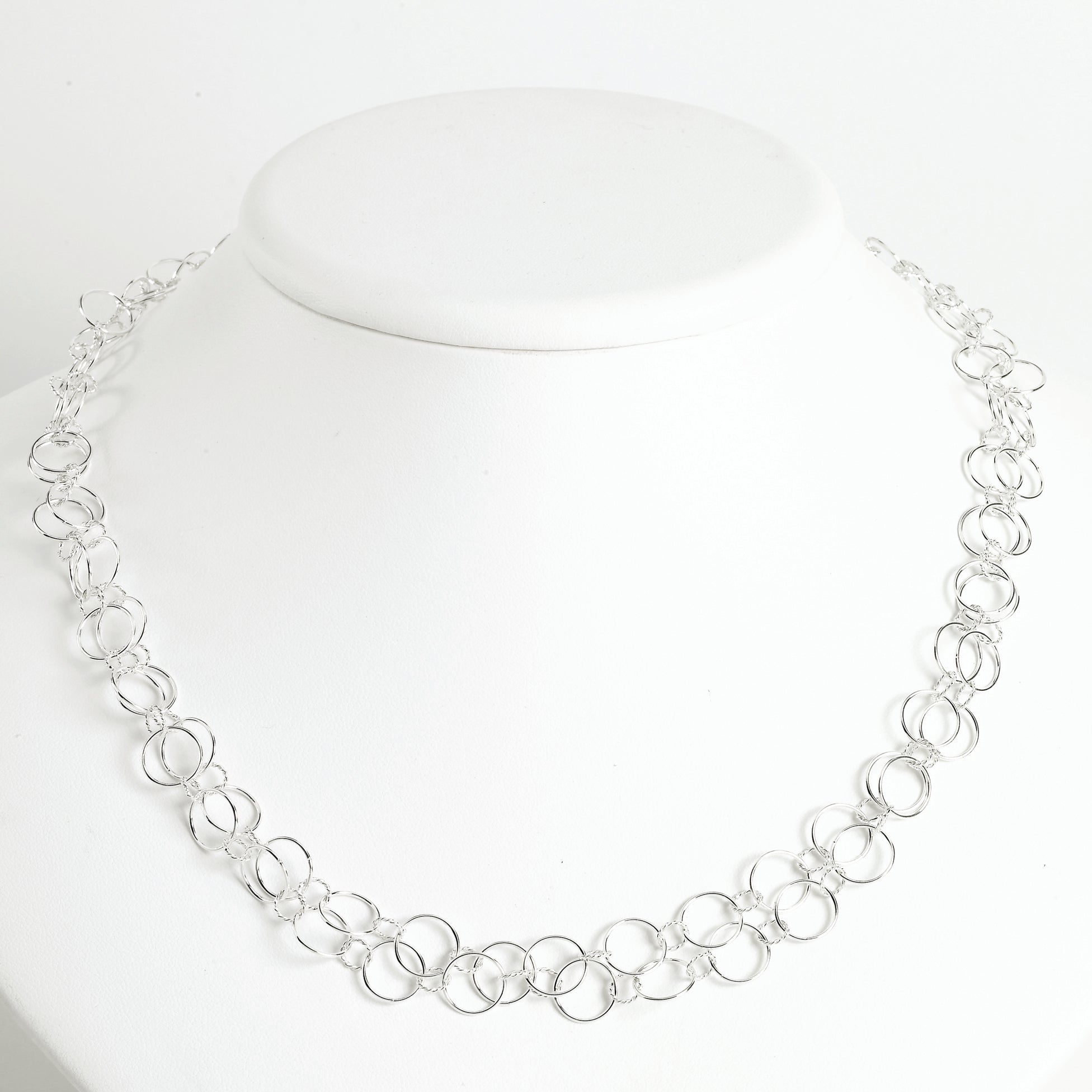 Sterling Silver Fancy Bracelet 7.5 Inches