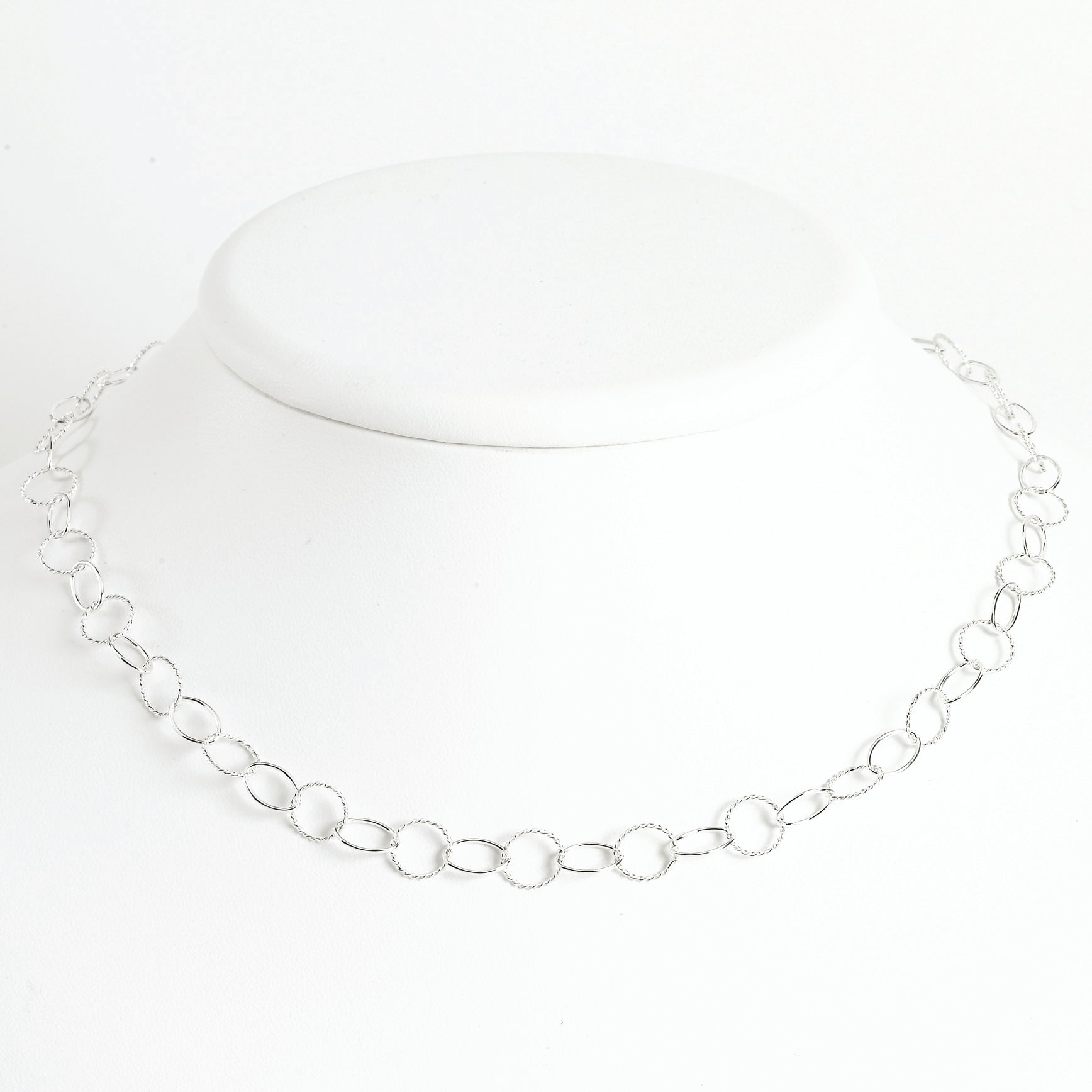 Sterling Silver Fancy Bracelet 7.5 Inches
