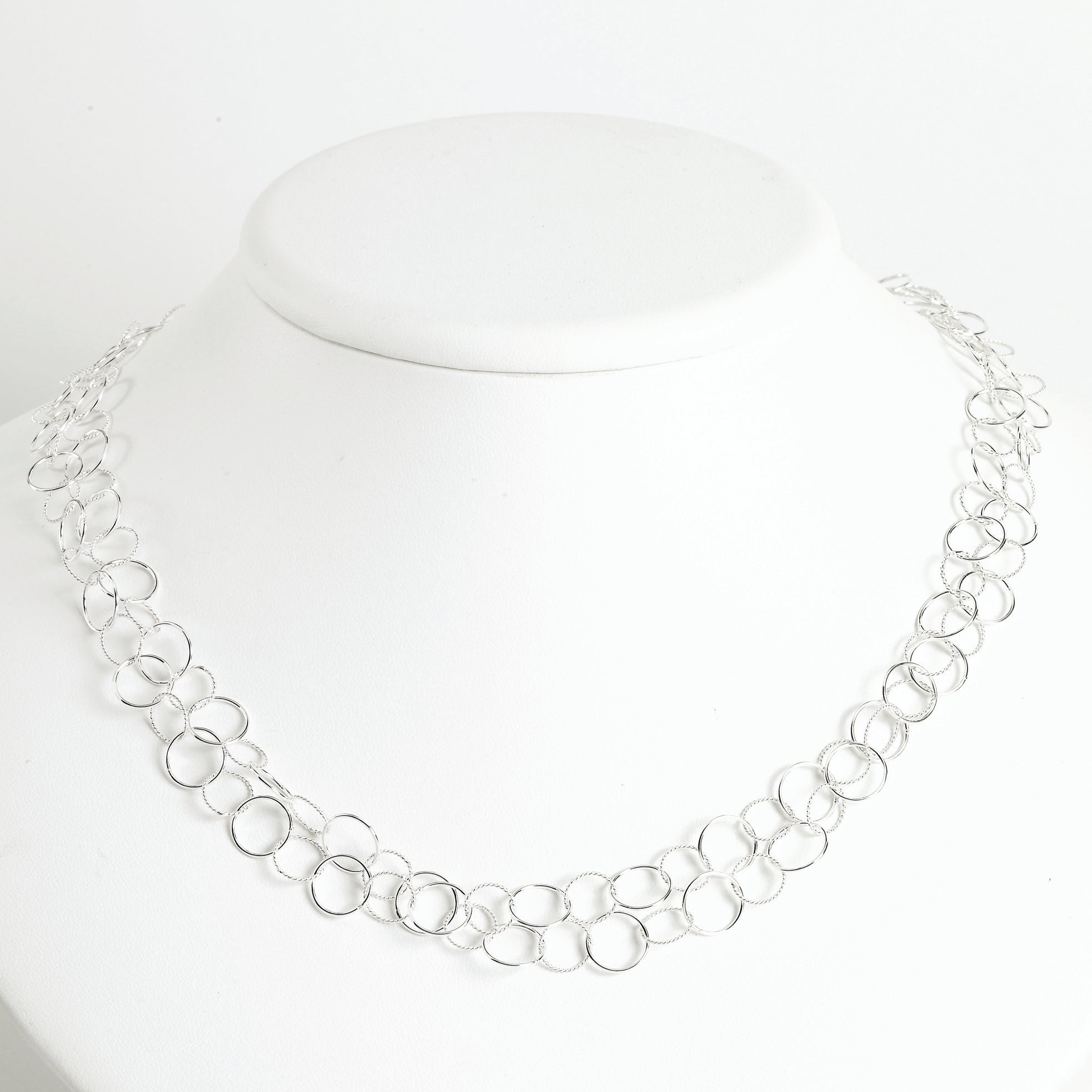 Sterling Silver Fancy Bracelet 7.5 Inches