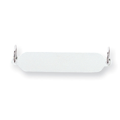 Sterling Silver Engraveable Plate