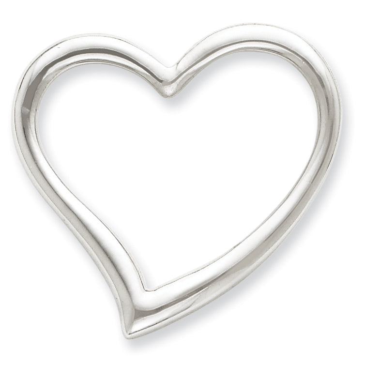 Sterling Silver Heart Slide