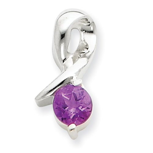 Sterling Silver Amethyst Pendant