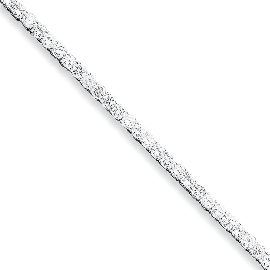 Sterling Silver CZ Bracelet