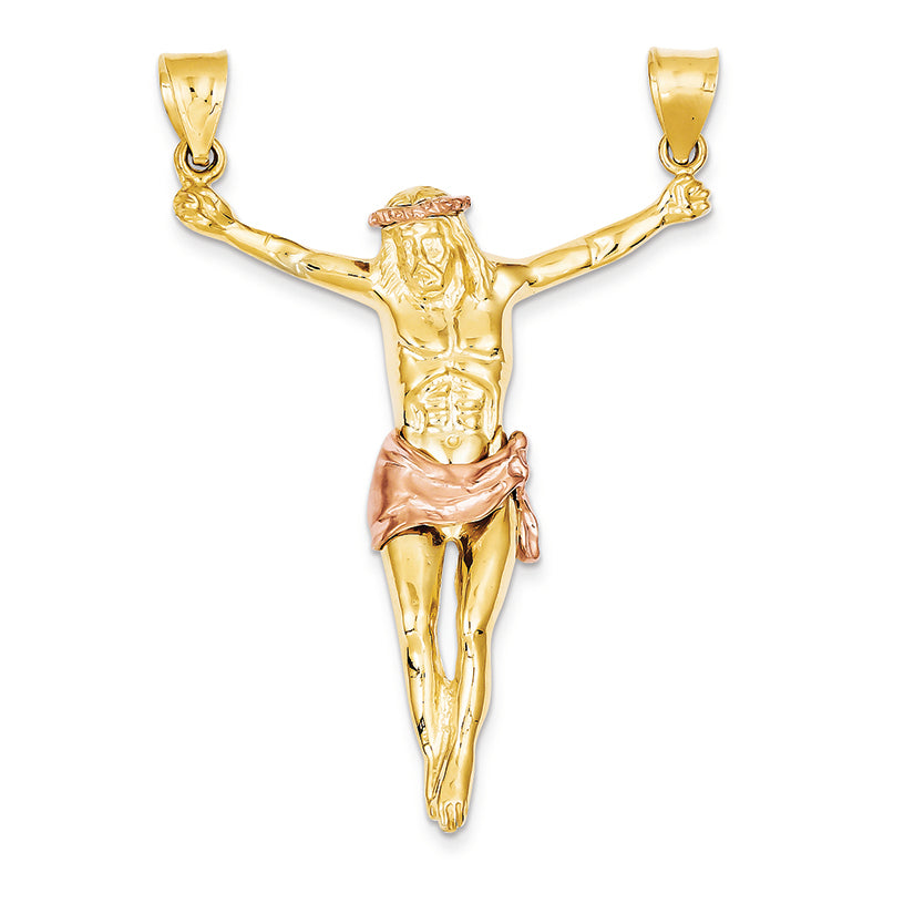 14K Gold Two-Tone Corpus Pendant