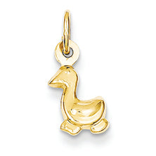 14K Gold Duck Charm