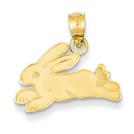 14K Gold Rabbit Charm