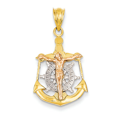 14K Gold Tri-Color Mariners