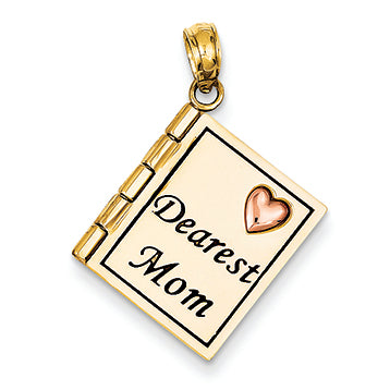 14K Goldy & Rose Gold Dearest Mom