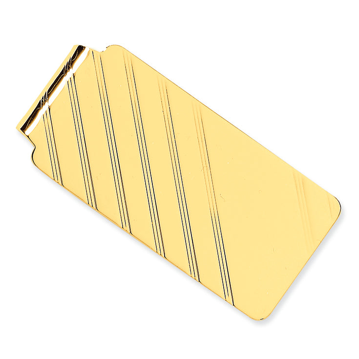 14K Gold Money Clip