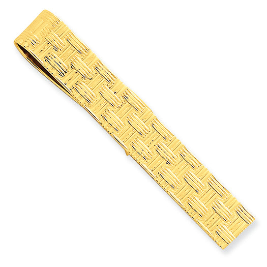 14K Gold Tie Bar
