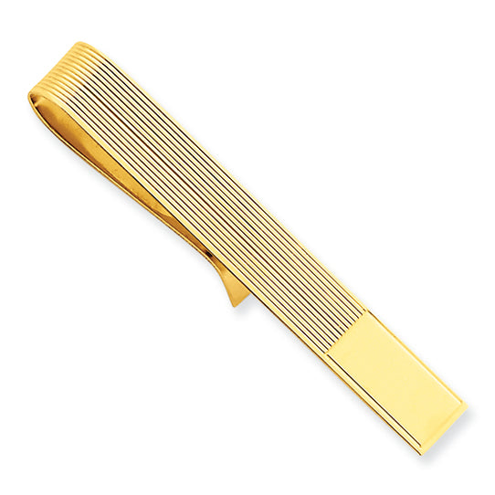 14K Gold Tie Bar