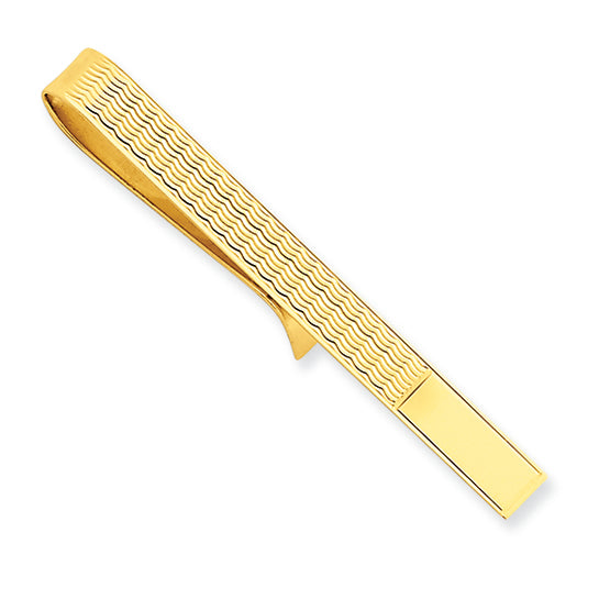 14K Gold Tie Bar