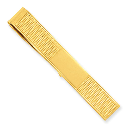 14K Gold Tie Bar