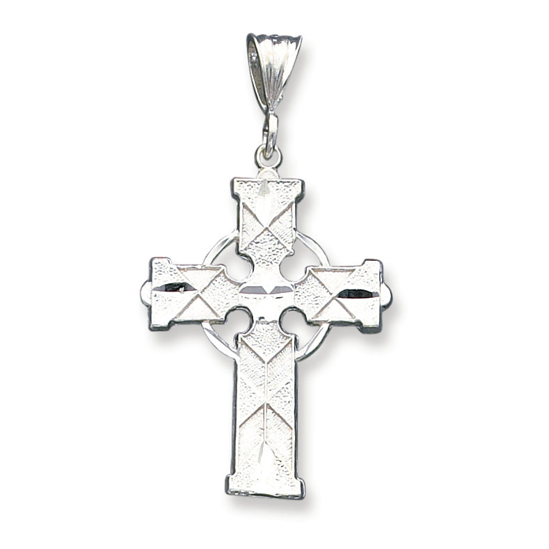 Sterling Silver Iona Cross Pendant