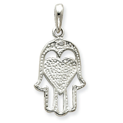 Sterling Silver Chamseh-Hamsa Pendant