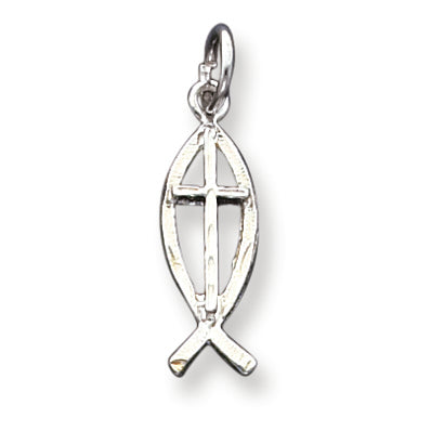 Sterling Silver Ichthus (Fish) Charm