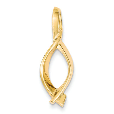 14K Gold Chain Slide