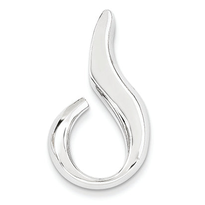 14K White Gold Fits up to 5mm Omega, 6mm Reversible, Omega Slide"