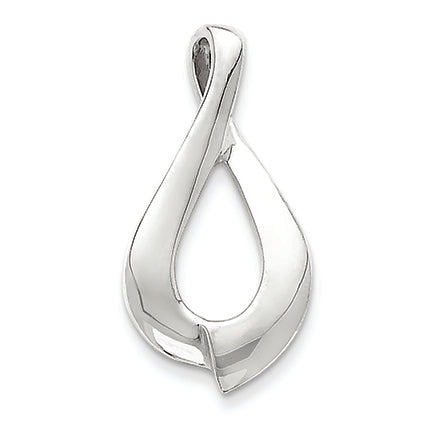 14K White Gold Slide