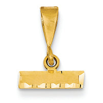 14K Goldy Casted Small Diamond Cut Top Charm