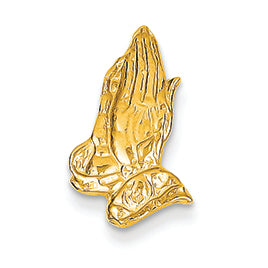 14K Gold Praying Hands Tie Tac