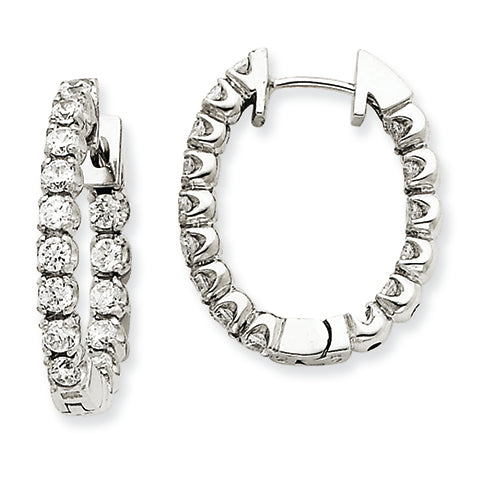 14K Goldw Diamond Earring Mtg