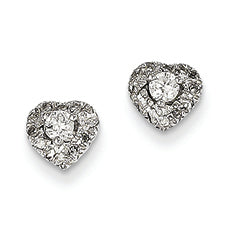 0.3 Carat 14K White Gold Diamond Post Earrings