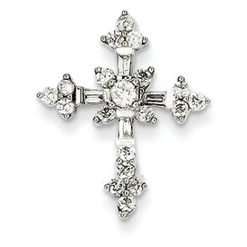 0.5 Carat 14K White Gold Diamond Pendant