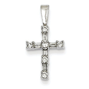 0.3 Carat 14K White Gold Diamond Pendant