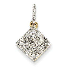 0.3 Carat 14K Gold Diamond Pendant