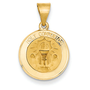 14K Gold Holy Communion Charm